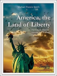 America, the Land of Liberty Concert Band sheet music cover Thumbnail